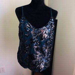 Sequence blue top